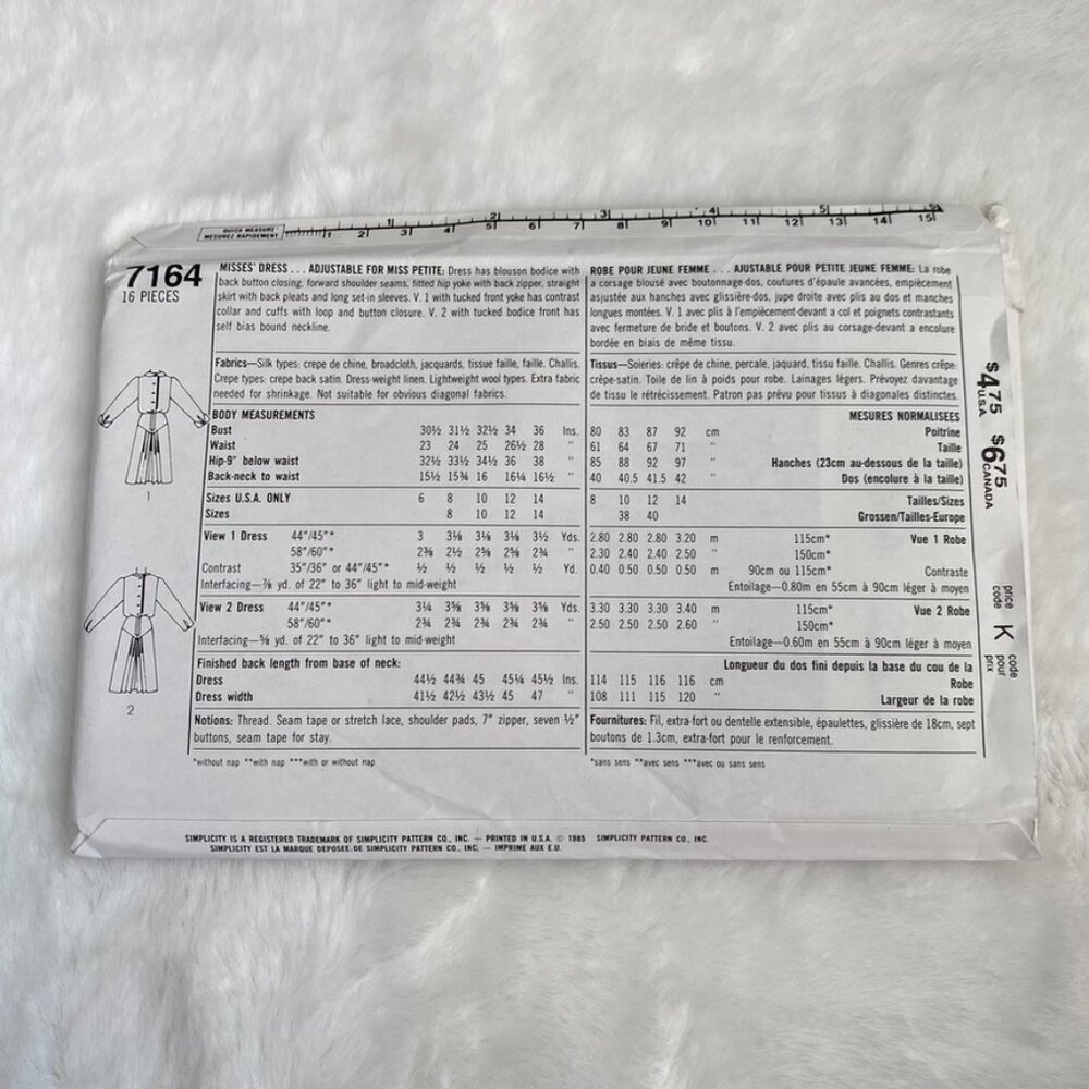2 Simplicity Sewing Patterns - Picture 5 of 5